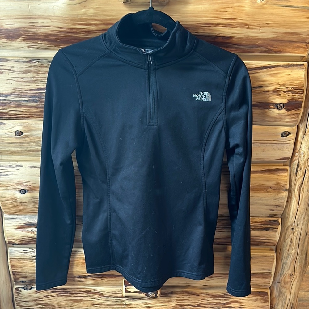 The North Face Black Quarter-Zip Pullover